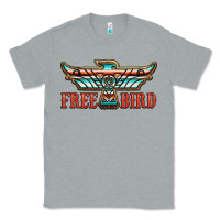 Heather Grey thunderbird free bird Classic Tee - JahusDesignShop