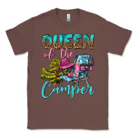 Chestnut Queen Of The Camper Classic Tee - BundleAndBundleShop