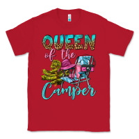 Red Queen Of The Camper Classic Tee - BundleAndBundleShop