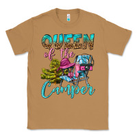 Toasted Coconut Queen Of The Camper Classic Tee - BundleAndBundleShop