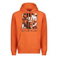 Carrot Summer Vibes Brown White Cowhide Premium Hoodie - CowCowDesign