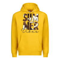 Lemon Summer Vibes Brown White Cowhide Premium Hoodie - CowCowDesign