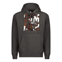 Smoke Summer Vibes Brown White Cowhide Premium Hoodie - CowCowDesign