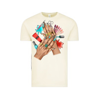 Vintage Arctic Western Nail Art With Nail Material Bbs Vintage Tee - BundleAndBundleShop