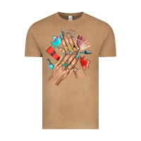 Vintage Camel Western Nail Art With Nail Material Bbs Vintage Tee - BundleAndBundleShop