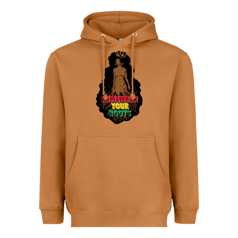 Remember Your Roots Heavyweight Hoodie by FaDigitalArtStudio | Teevron