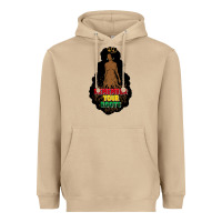 Mushroom Remember your roots Heavyweight Hoodie - FaDigitalArtStudio