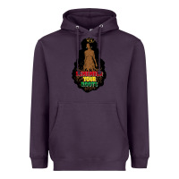 Plum Remember your roots Heavyweight Hoodie - FaDigitalArtStudio