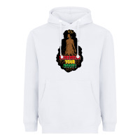 White Remember your roots Heavyweight Hoodie - FaDigitalArtStudio