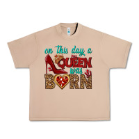 Burro on this day a queen was born Urban Heavy Tee - BundleAndBundleShop