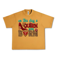Peanut Butter on this day a queen was born Urban Heavy Tee - BundleAndBundleShop
