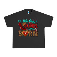 On This Day A Queen Was Born Urban Heavy Tee | Teevron