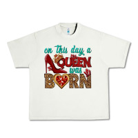 Pistachio on this day a queen was born Urban Heavy Tee - BundleAndBundleShop