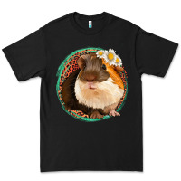 Black floral leopard guinea pigs Premium Tee - Jasminsmagicworld
