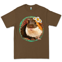 Cacao floral leopard guinea pigs Premium Tee - Jasminsmagicworld