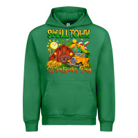 Emerald Small Town St Patrick's Day Urban Hoodie - CowhideDigitalArt