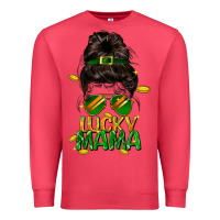 Cardinal lucky mama St. Patricks Day Premium Sweatshirt - FaDigitalArtStudio