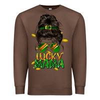 Chestnut lucky mama St. Patricks Day Premium Sweatshirt - FaDigitalArtStudio
