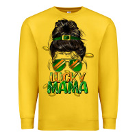 Lemon lucky mama St. Patricks Day Premium Sweatshirt - FaDigitalArtStudio