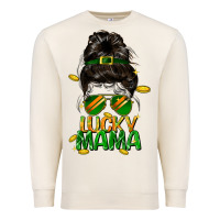 Sandshell lucky mama St. Patricks Day Premium Sweatshirt - FaDigitalArtStudio