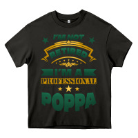 Asphalt i'm not retired i'm a professional poppa Heavy Core Tee - Jasminsmagicworld