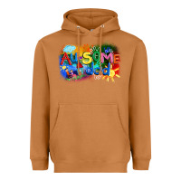 Meerkat Au-some dad Autism Heavyweight Hoodie - FaDigitalArtStudio