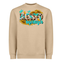 Blessed Mama Heavyweight Sweatshirt | Teevron