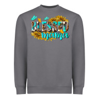 Storm Blessed Mama Heavyweight Sweatshirt - texasbilliewilder