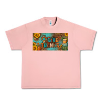 Salmon give thanks license plate Urban Heavy Tee - BundleAndBundleShop