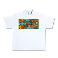 White give thanks license plate Urban Heavy Tee - BundleAndBundleShop