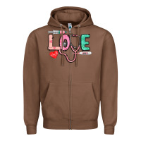 Chestnut Love Nursing Zipper Hoodie - CowGirlArtShop