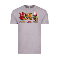 Vintage Zinc Peace Love Wine Vintage Tee - BundleAndBundleShop