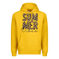 Lemon summer vibes leopard Premium Hoodie - CowCowDesign