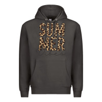 Smoke summer vibes leopard Premium Hoodie - CowCowDesign