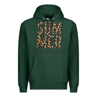 Sports Green summer vibes leopard Premium Hoodie - CowCowDesign