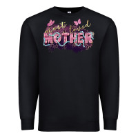 Black Most loved mother Mother's Day Premium Sweatshirt - FaDigitalArtStudio