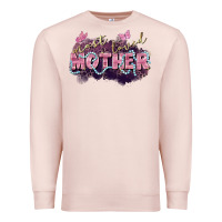 Pale Pink Most loved mother Mother's Day Premium Sweatshirt - FaDigitalArtStudio