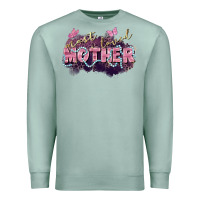 Seafoam Most loved mother Mother's Day Premium Sweatshirt - FaDigitalArtStudio