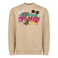 Mushroom Lunch lady off duty Heavyweight Sweatshirt - NancyCooperArtShop