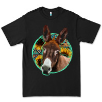 Black aztec backsground donkey Premium Tee - Jasminsmagicworld