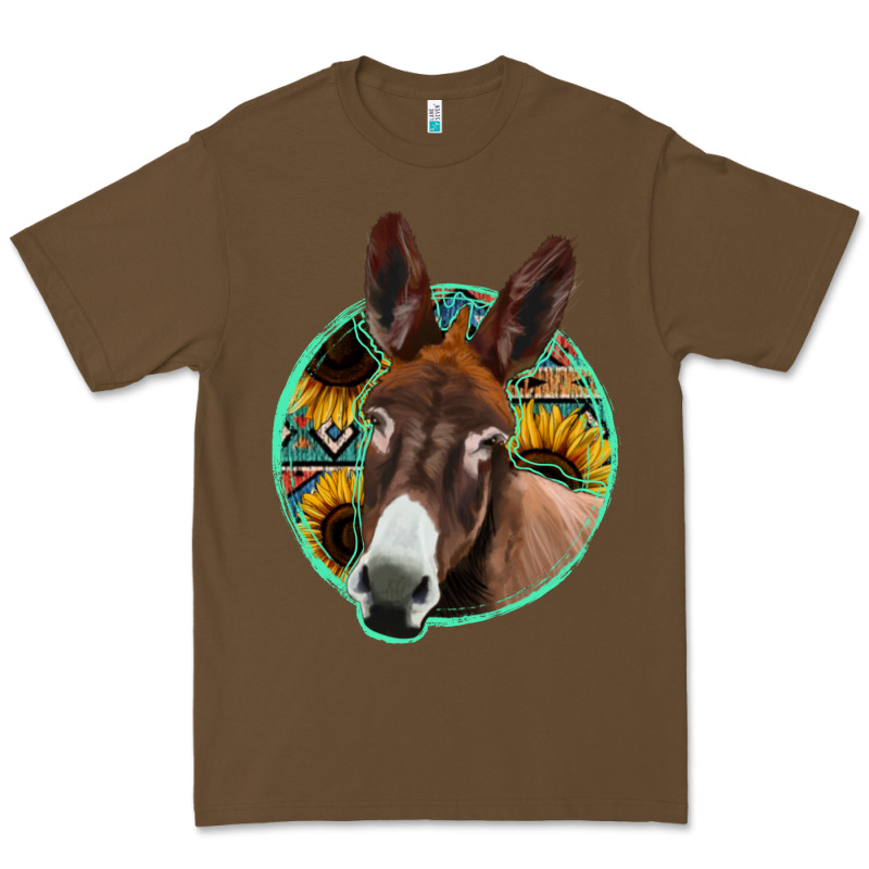 Aztec Backsground Donkey Premium Tee by Jasminsmagicworld | Teevron