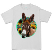 Dove Grey aztec backsground donkey Premium Tee - Jasminsmagicworld