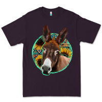 Plum aztec backsground donkey Premium Tee - Jasminsmagicworld