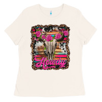 Bone howdy valentine's day bull skull Ladies Tee - Jasminsmagicworld