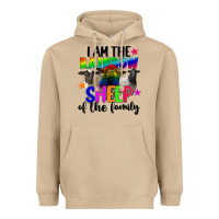 Mushroom I am the rainbow sheep of the family Heavyweight Hoodie - FaDigitalArtStudio
