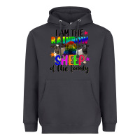 Smoke I am the rainbow sheep of the family Heavyweight Hoodie - FaDigitalArtStudio