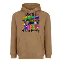Toasted Coconut I am the rainbow sheep of the family Heavyweight Hoodie - FaDigitalArtStudio