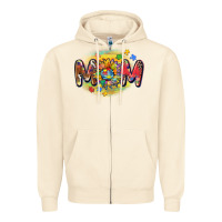 Sandshell autism mom Zipper Hoodie - CowGirlArtShop