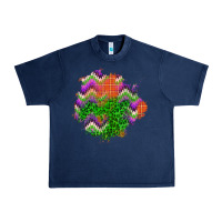 Navy halloween patch Urban Heavy Tee - BundleAndBundleShop