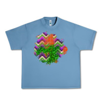 Pebble Blue halloween patch Urban Heavy Tee - BundleAndBundleShop